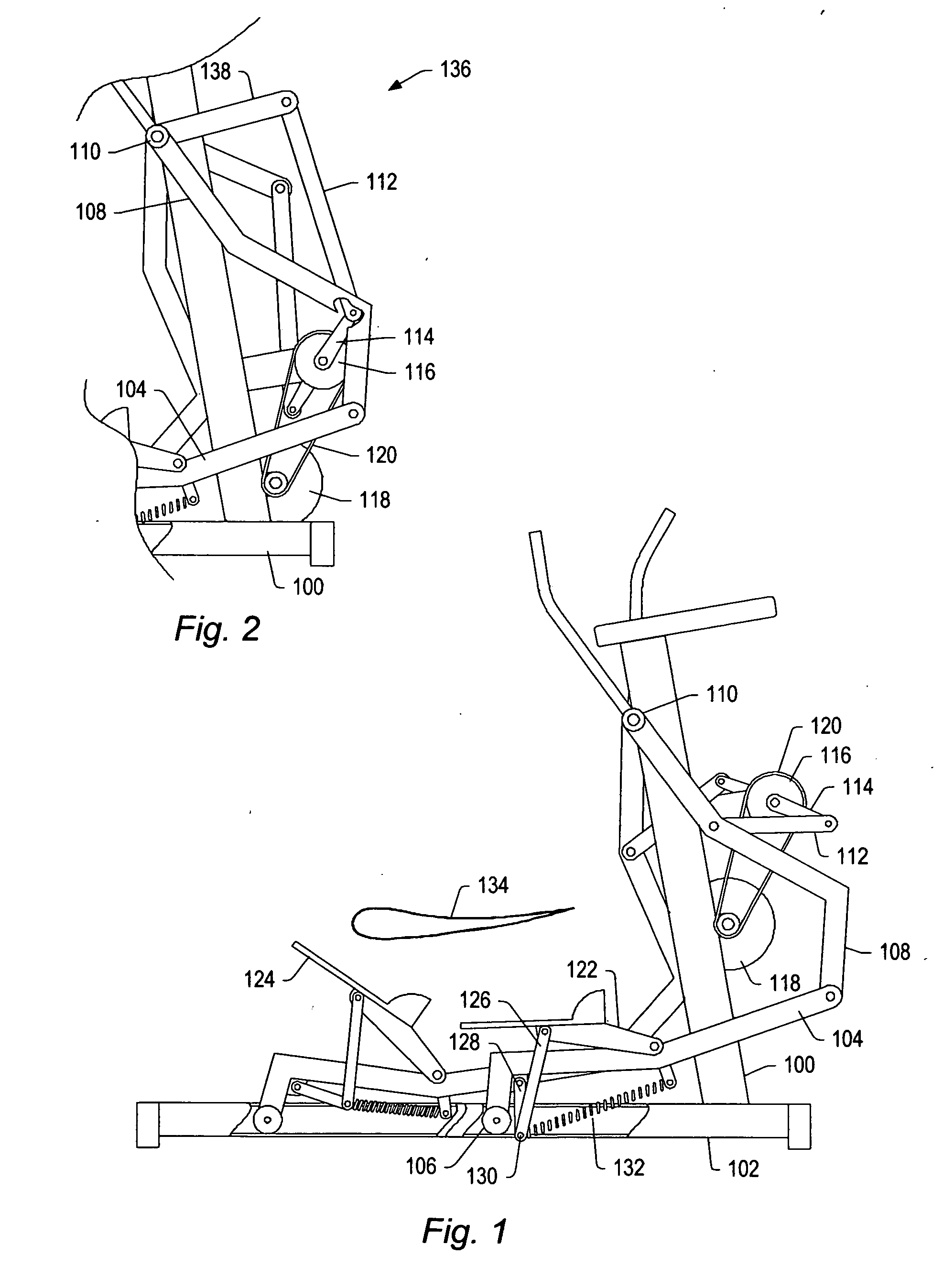 Striding simulators