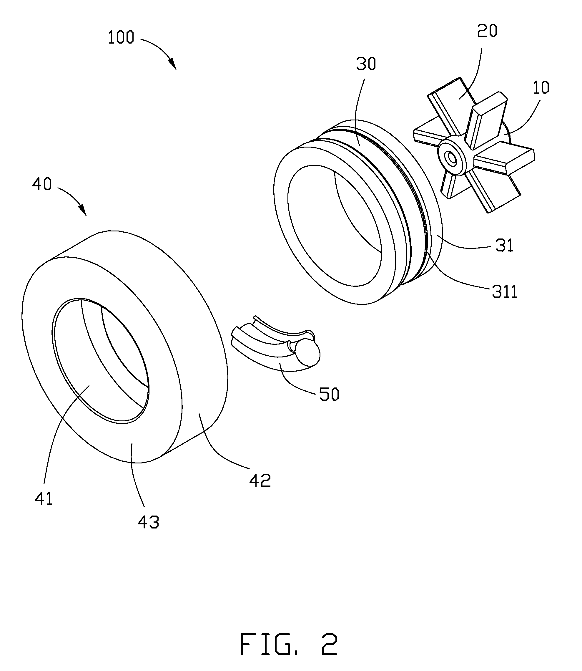 Wheel for toy vehicle