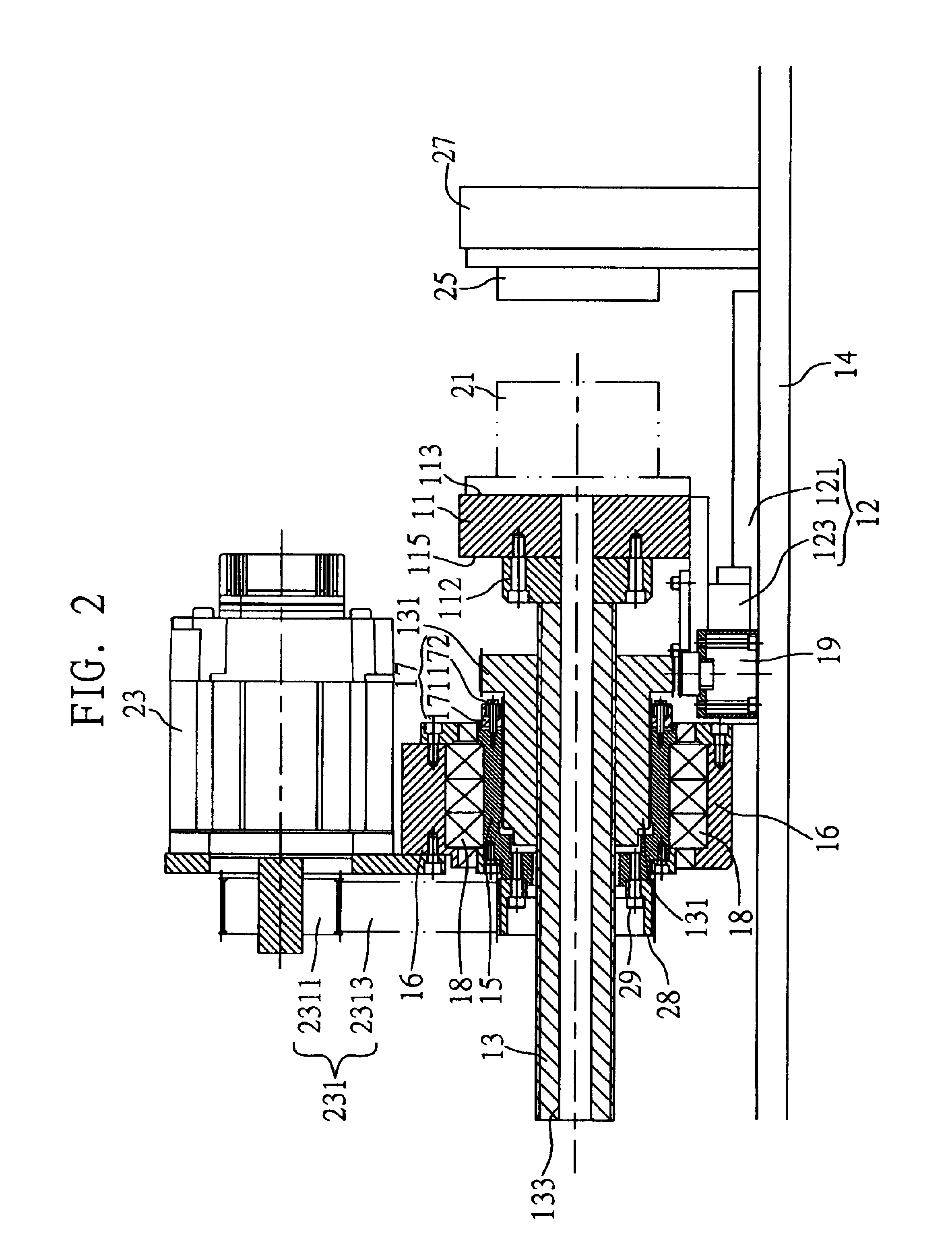 Clamping device for injection-molding machine