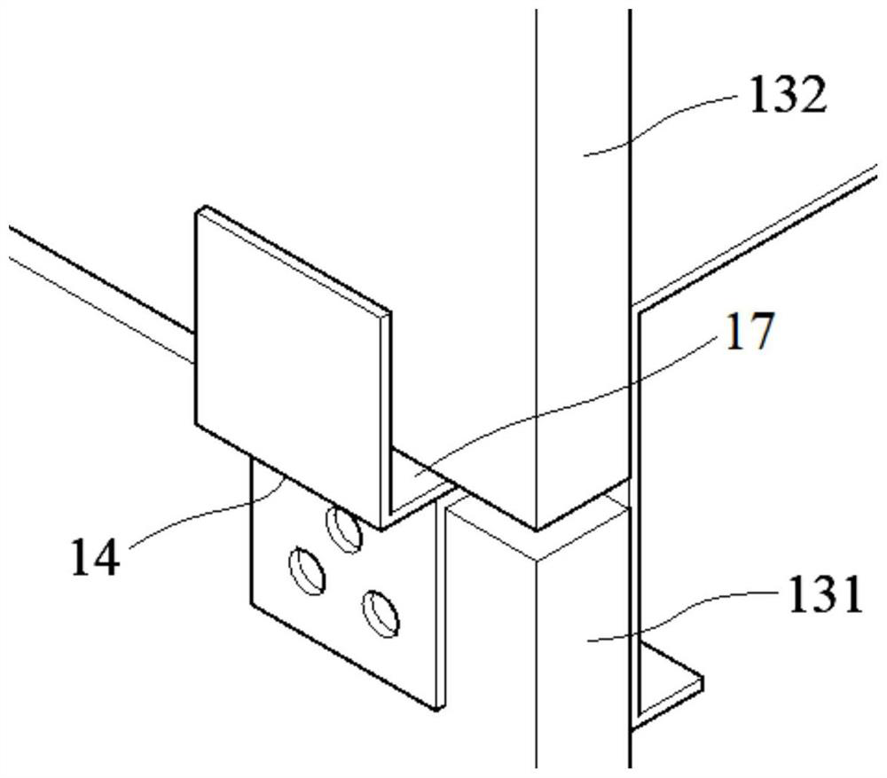 Mounting method of fabricated wall