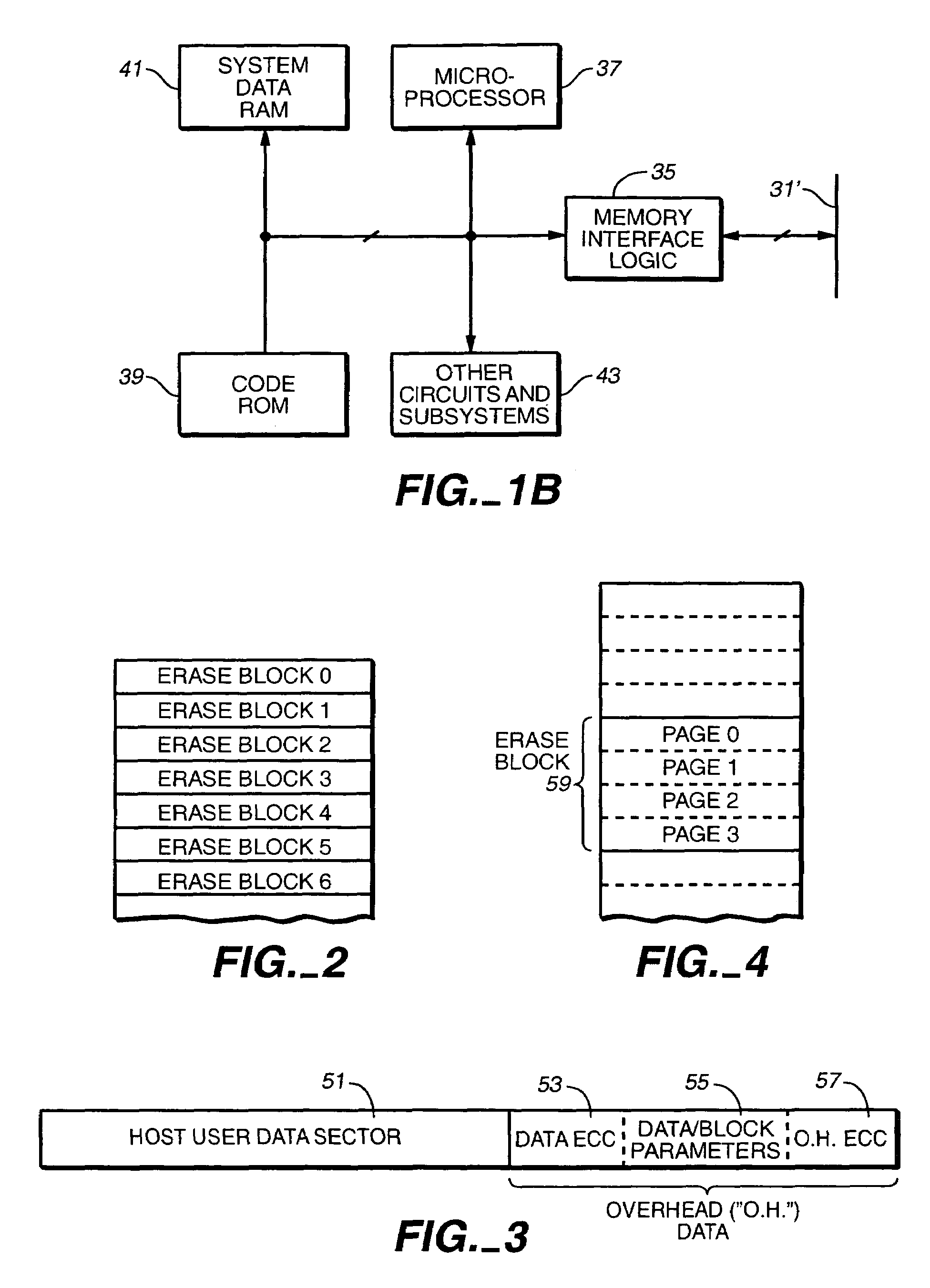 Non-volatile memory and method with improved indexing for scratch pad and update blocks