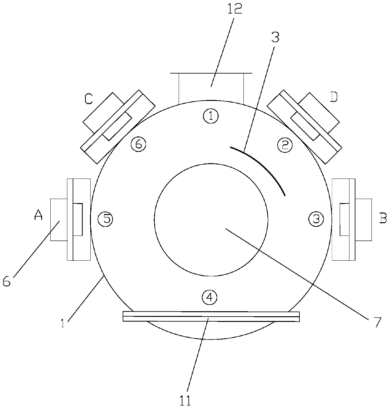 An intelligent source baffle system and method for preparing hard coating thereof