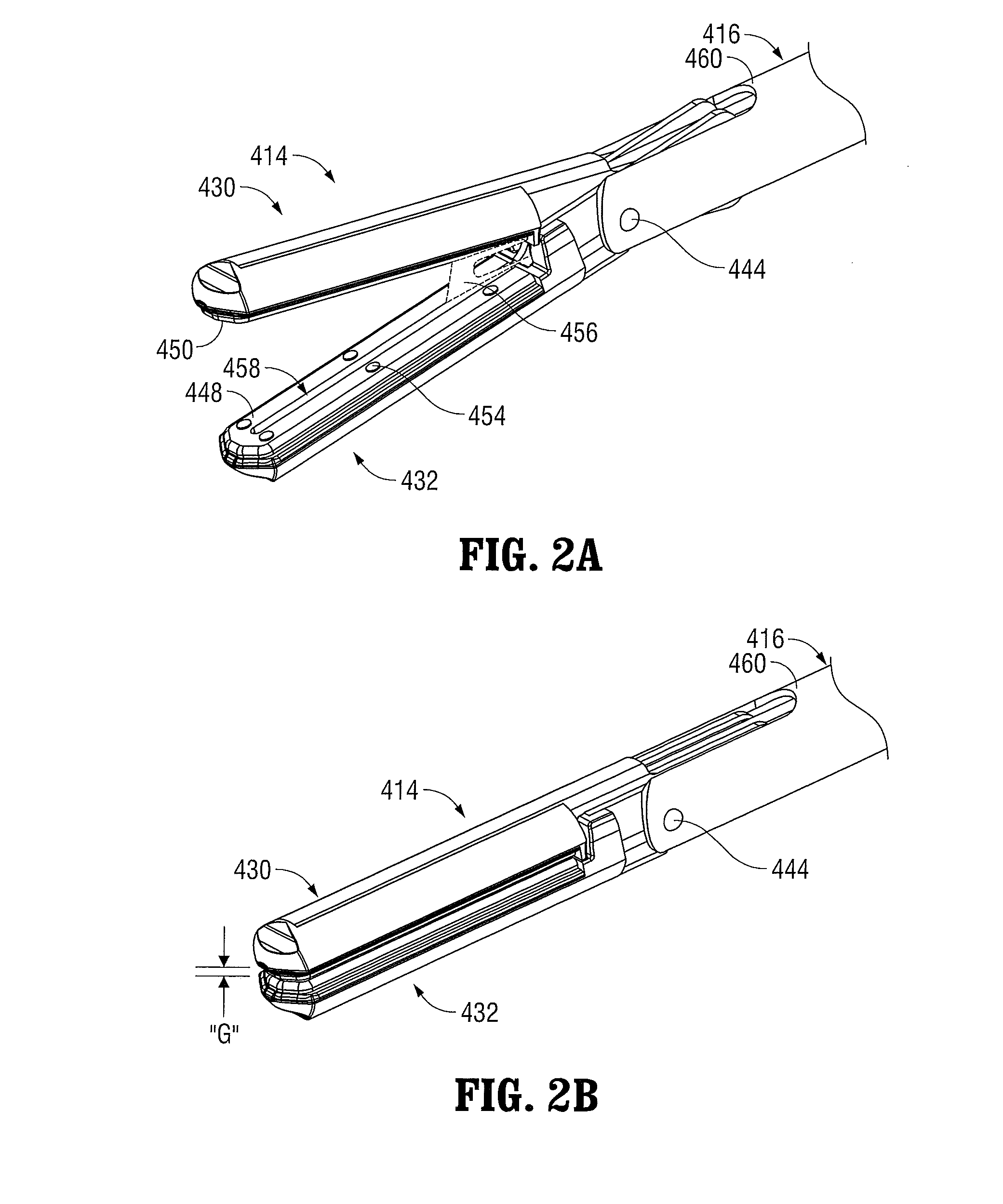 Surgical Instrument With Stamped Double-Flag Jaws