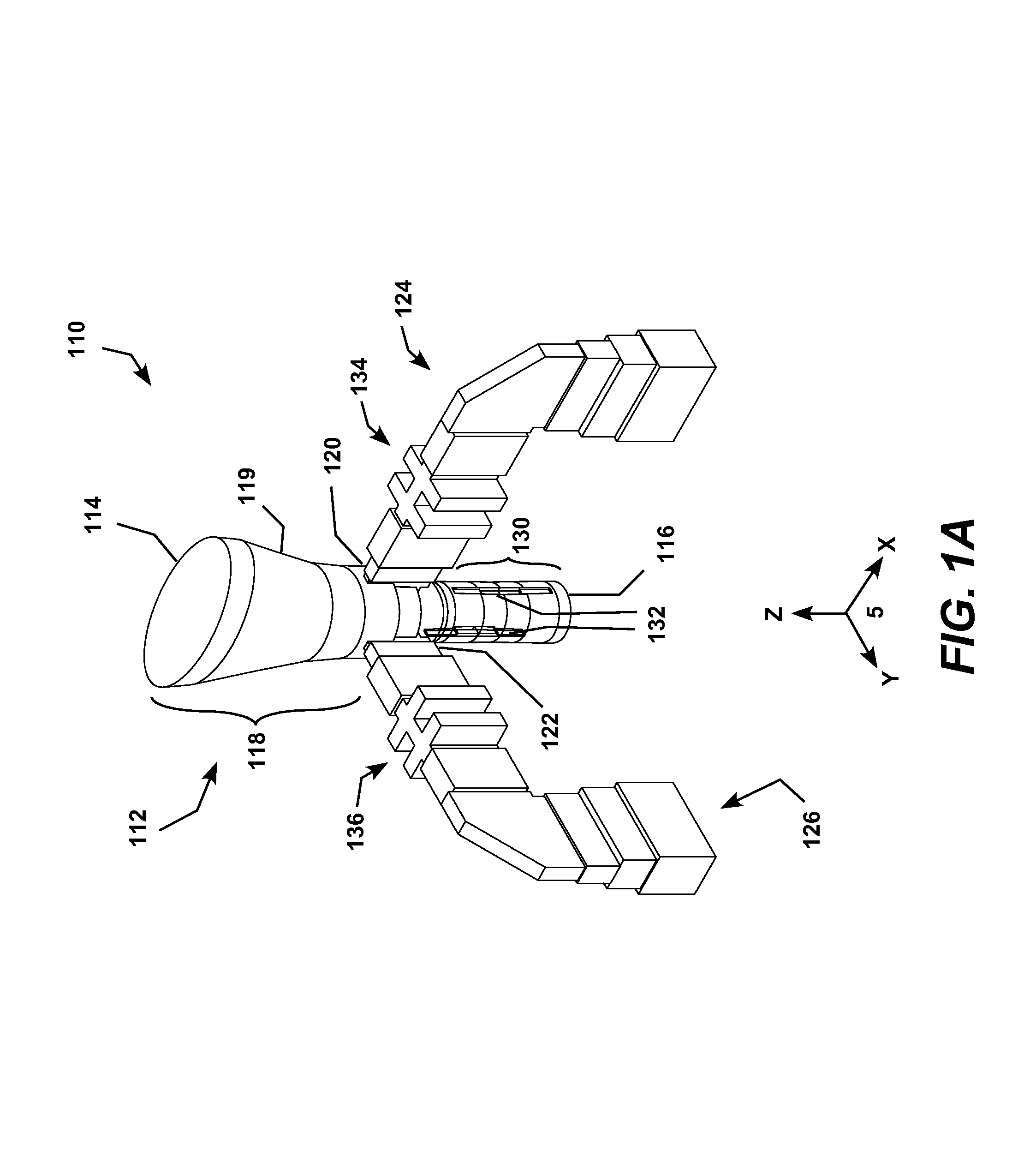 Multi-band antenna for simultaneously communicating linear polarity and circular polarity signals