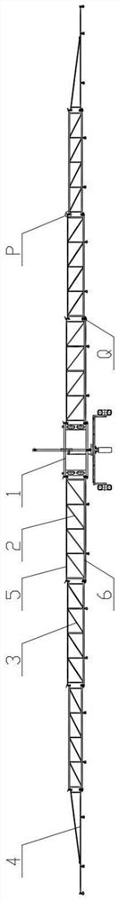 A method of using a truss-type sprinkler truck with a pipe joint structure