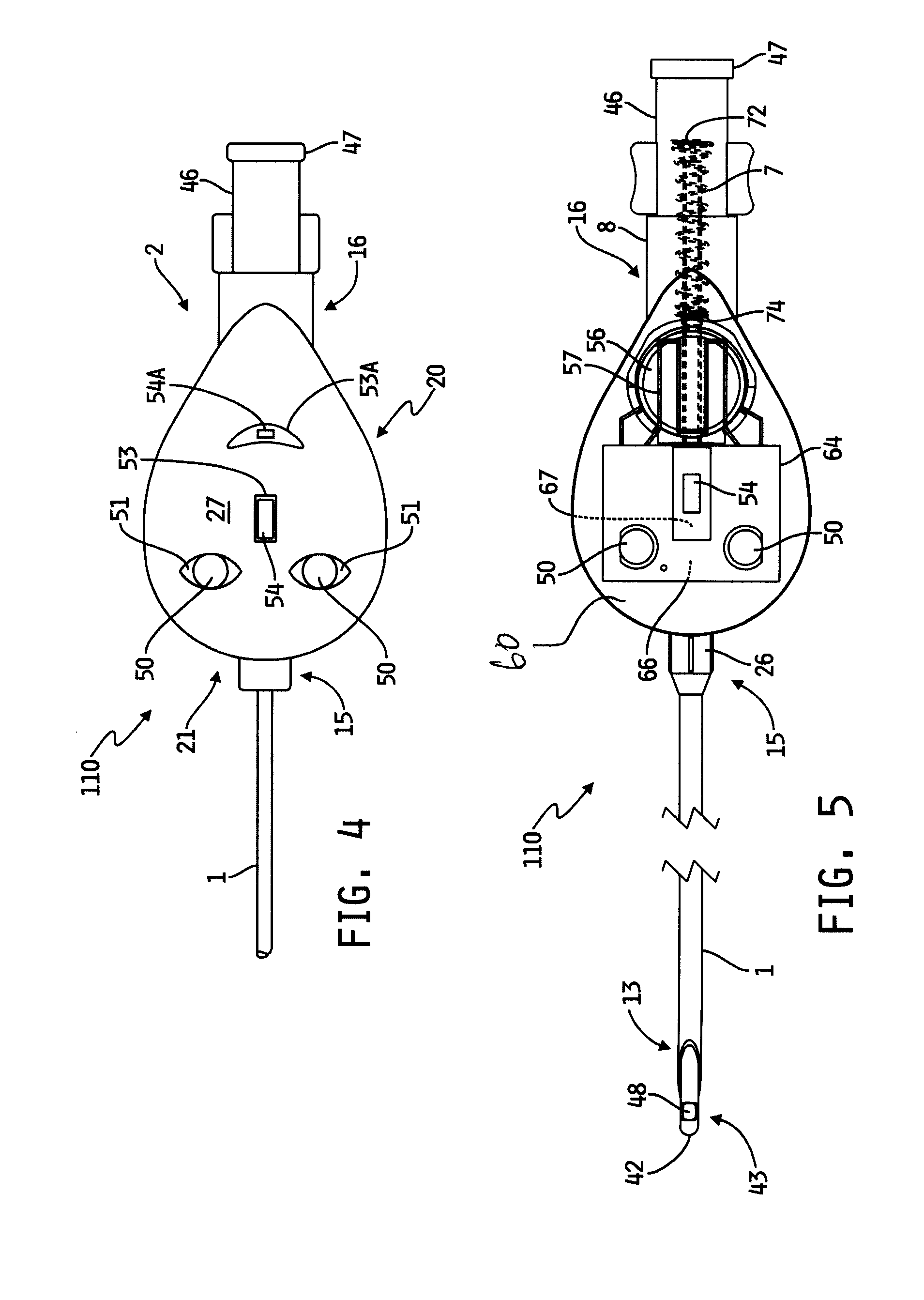 Insufflation needle with dual indicator and method of use