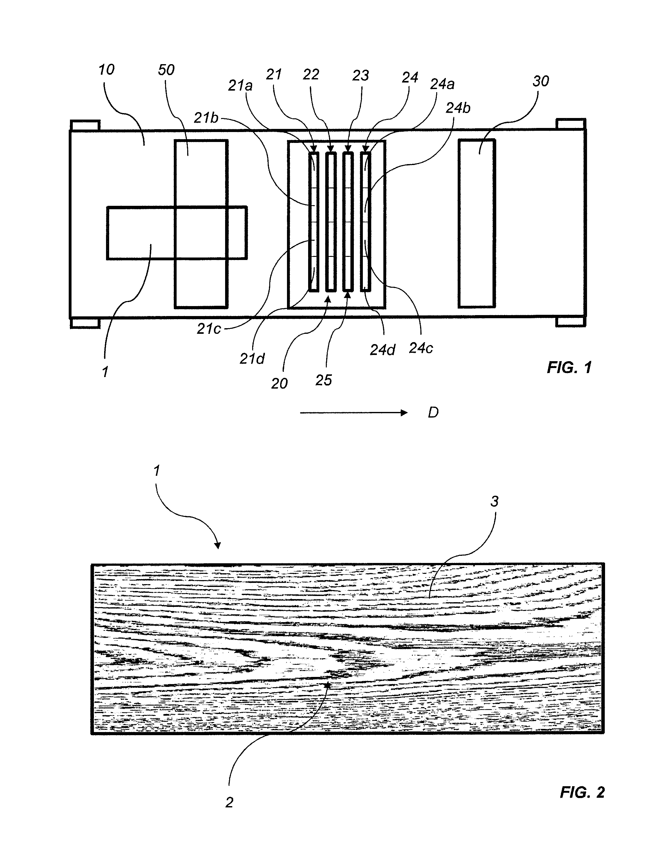 Method for forming a decorative design on an element of a wood-based material