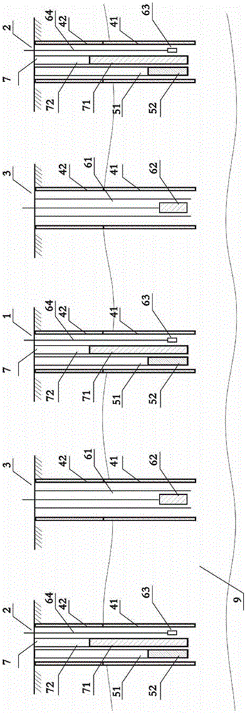 Nano-magnetic fluid huff and puff oil recovery method and well pattern structure in extra-heavy oil and super-heavy oil reservoirs