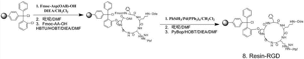 Synthesis and application of RGD polypeptide coupled SiPc (silicon phthalocyanine) photosensitizer