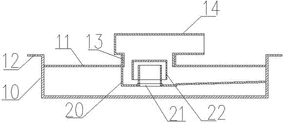Modularized same-floor drainage device for building and mounting method thereof