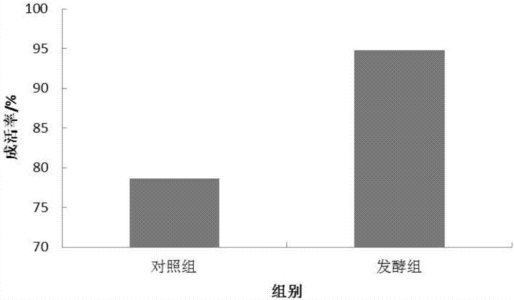 Preparation and application methods of penaeus monodon fermented feed