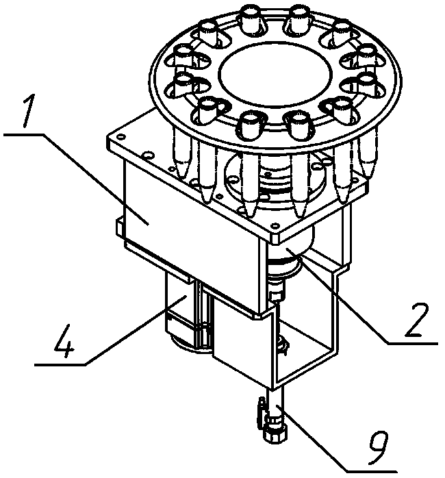 Test tube centrifuge machine for automatic analyzer
