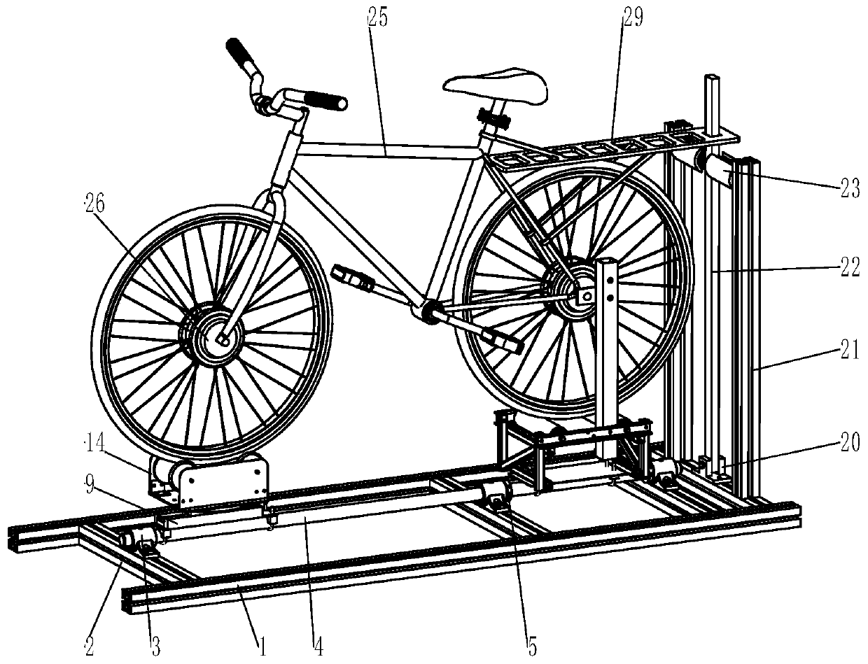 Balance training bicycle device and method thereof