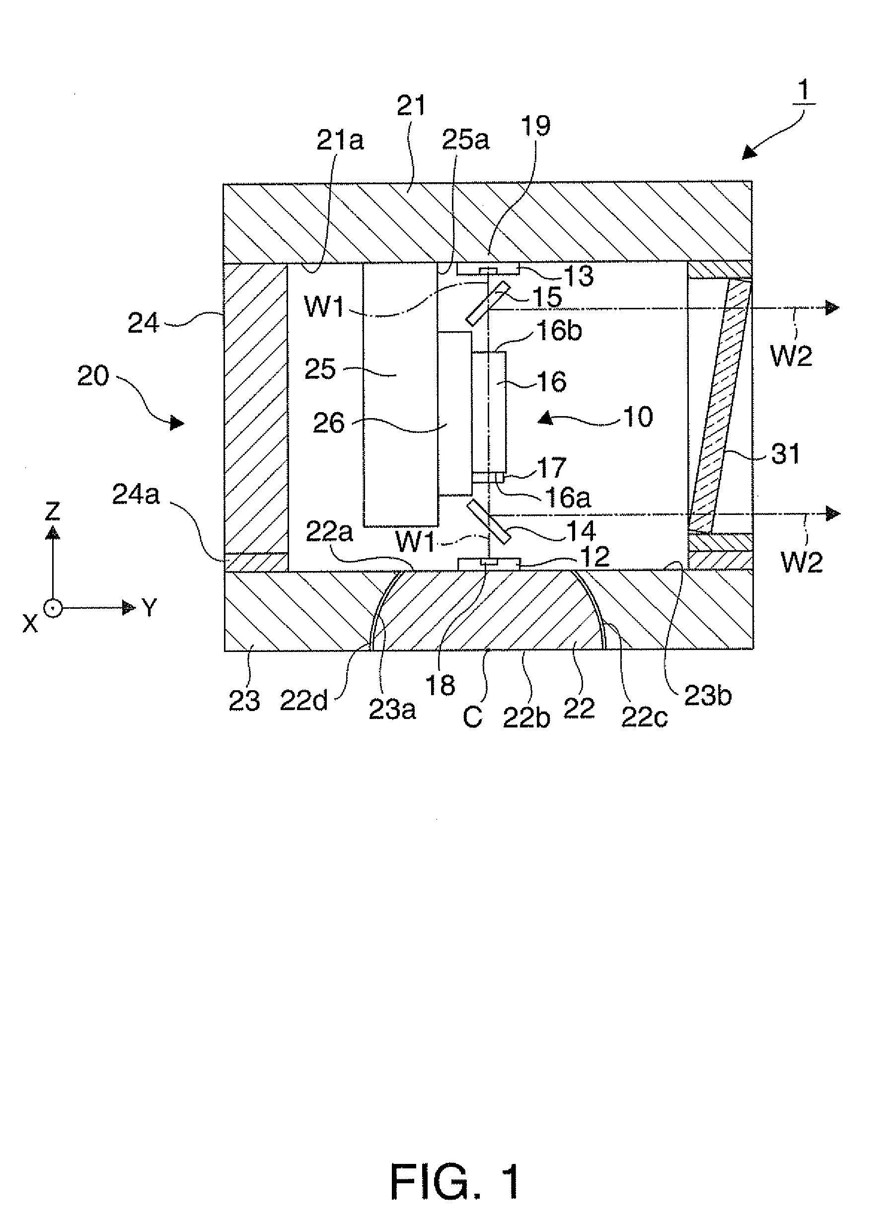 Laser beam source device, projector, and monitoring device