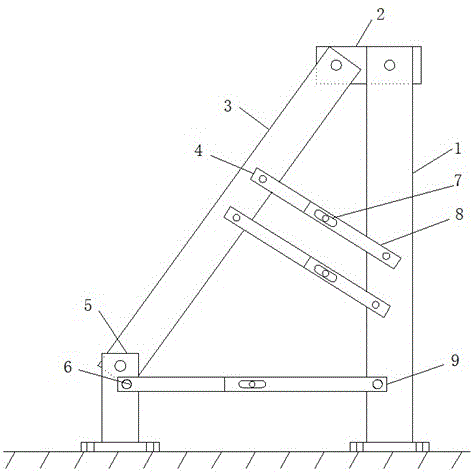 Movably-mounted solar panel support