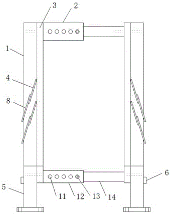 Movably-mounted solar panel support