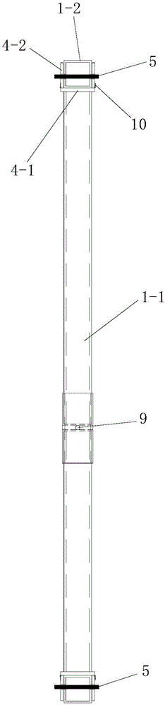 Supporting method for high-rise building shear wall concrete replacement