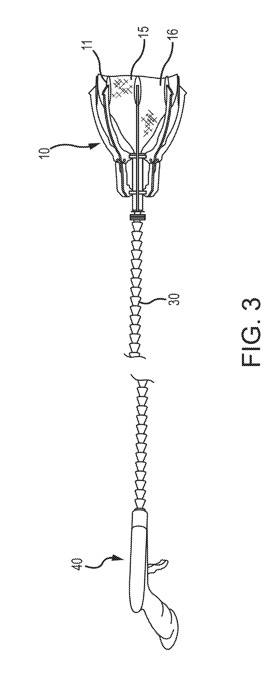 Selectively bendable remote gripping tool