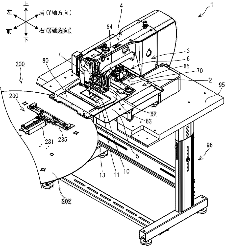 Sewing machine and sewing machine control method