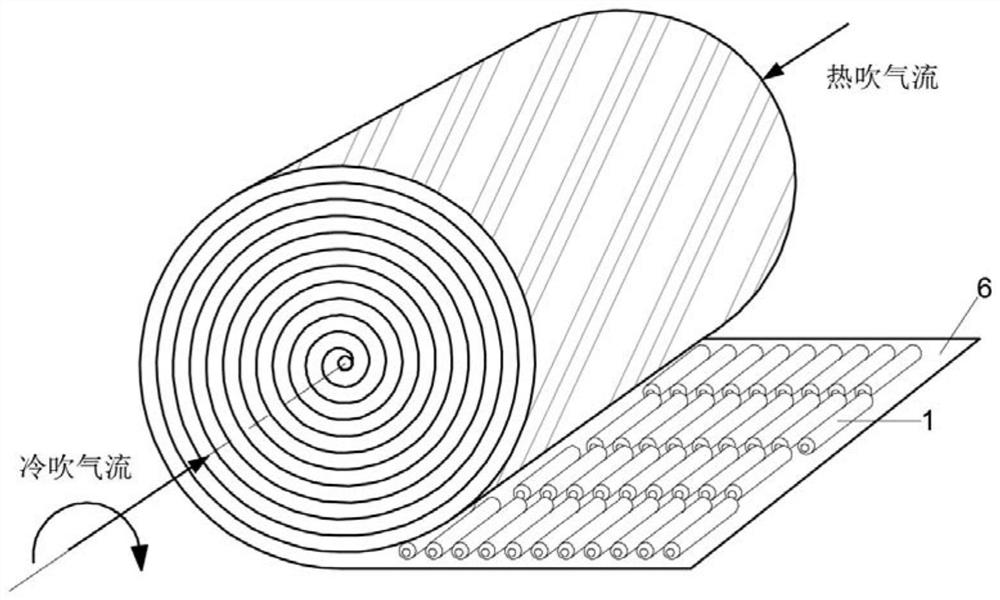 Heat regenerator coupled with microminiature heat pipes and working method