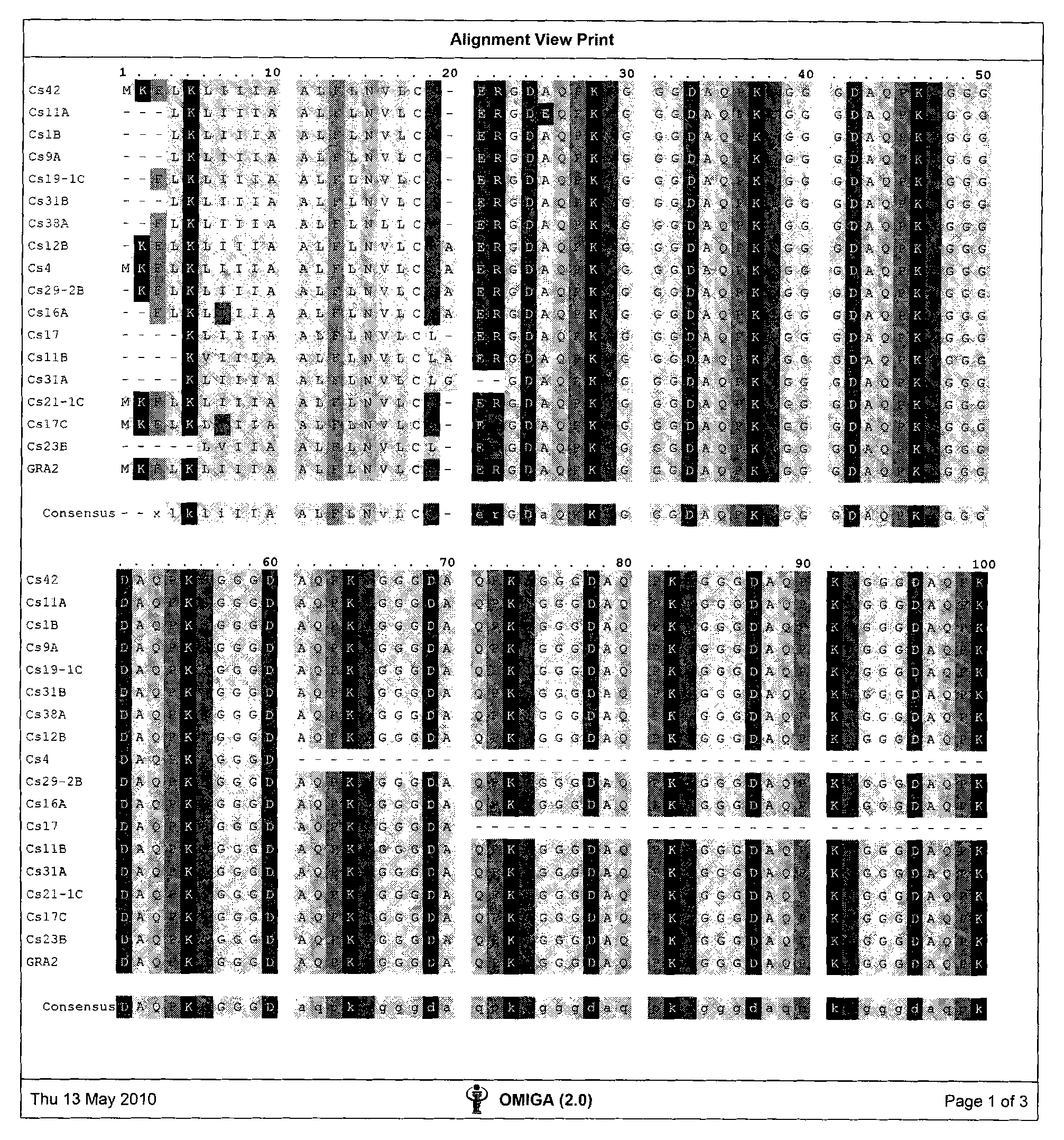 Specific GRA2a (Glycine Rich Antigen)-type antigenic protein of clonorchis sinensis and application thereof