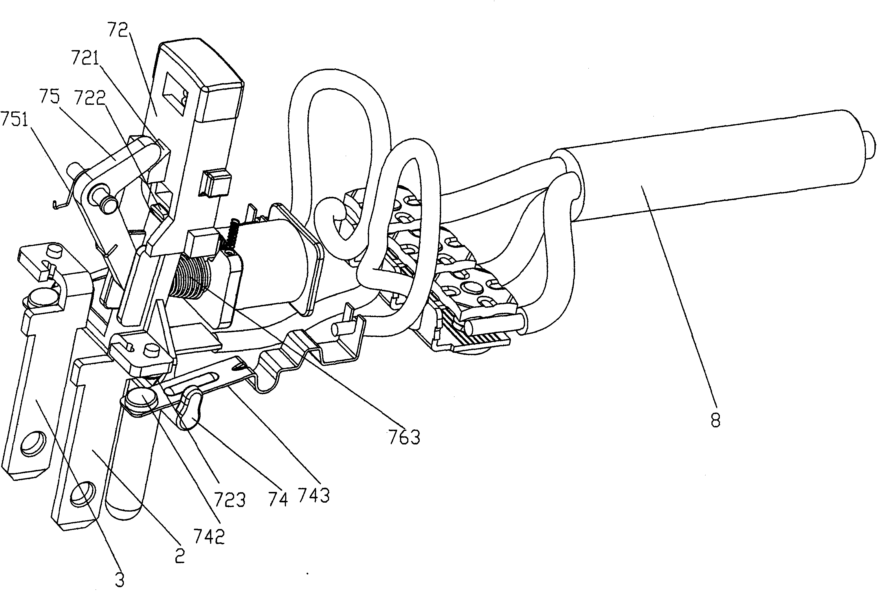 Power plug with leakage protection function