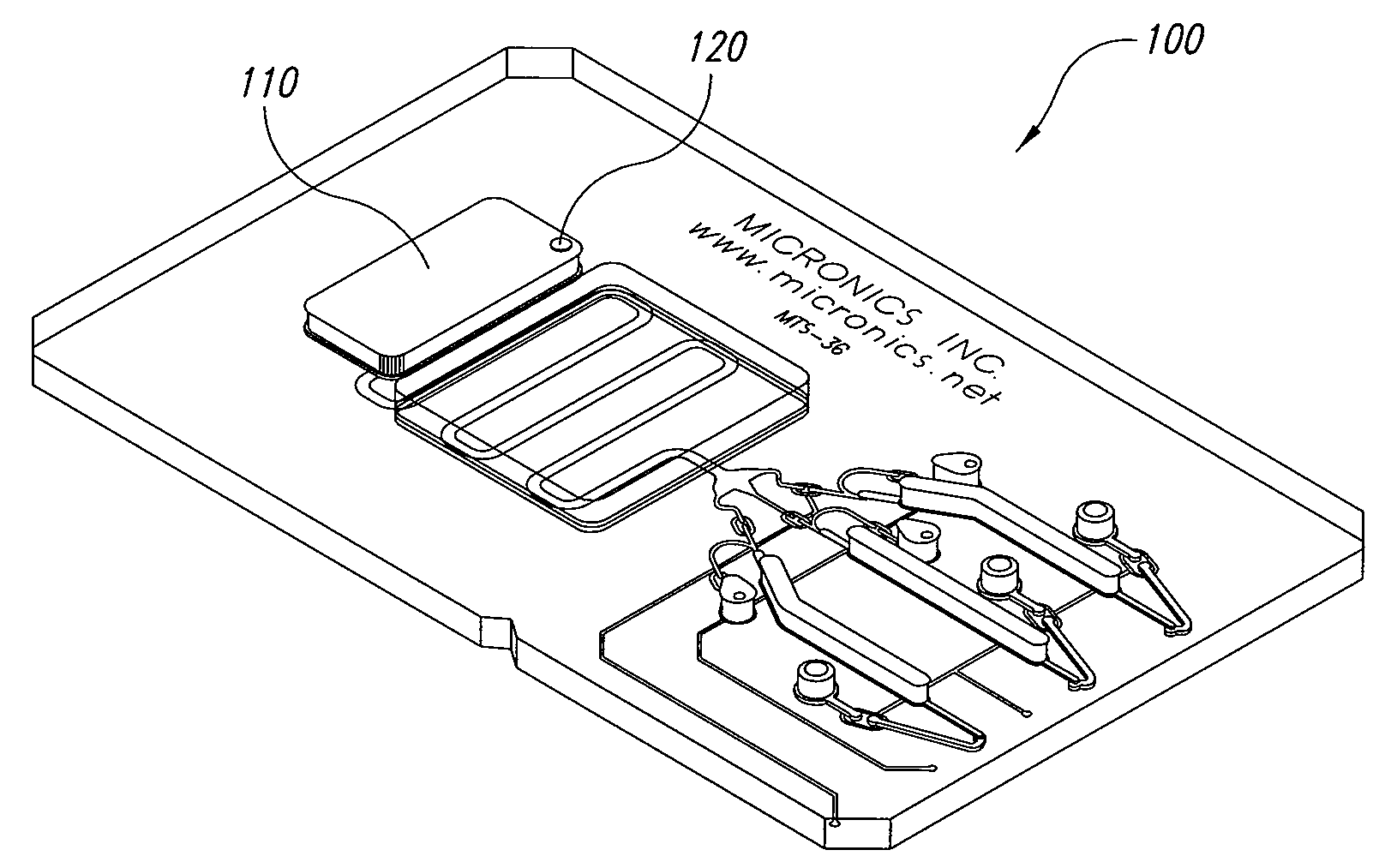 System and method for heating, cooling and heat cycling on microfluidic device