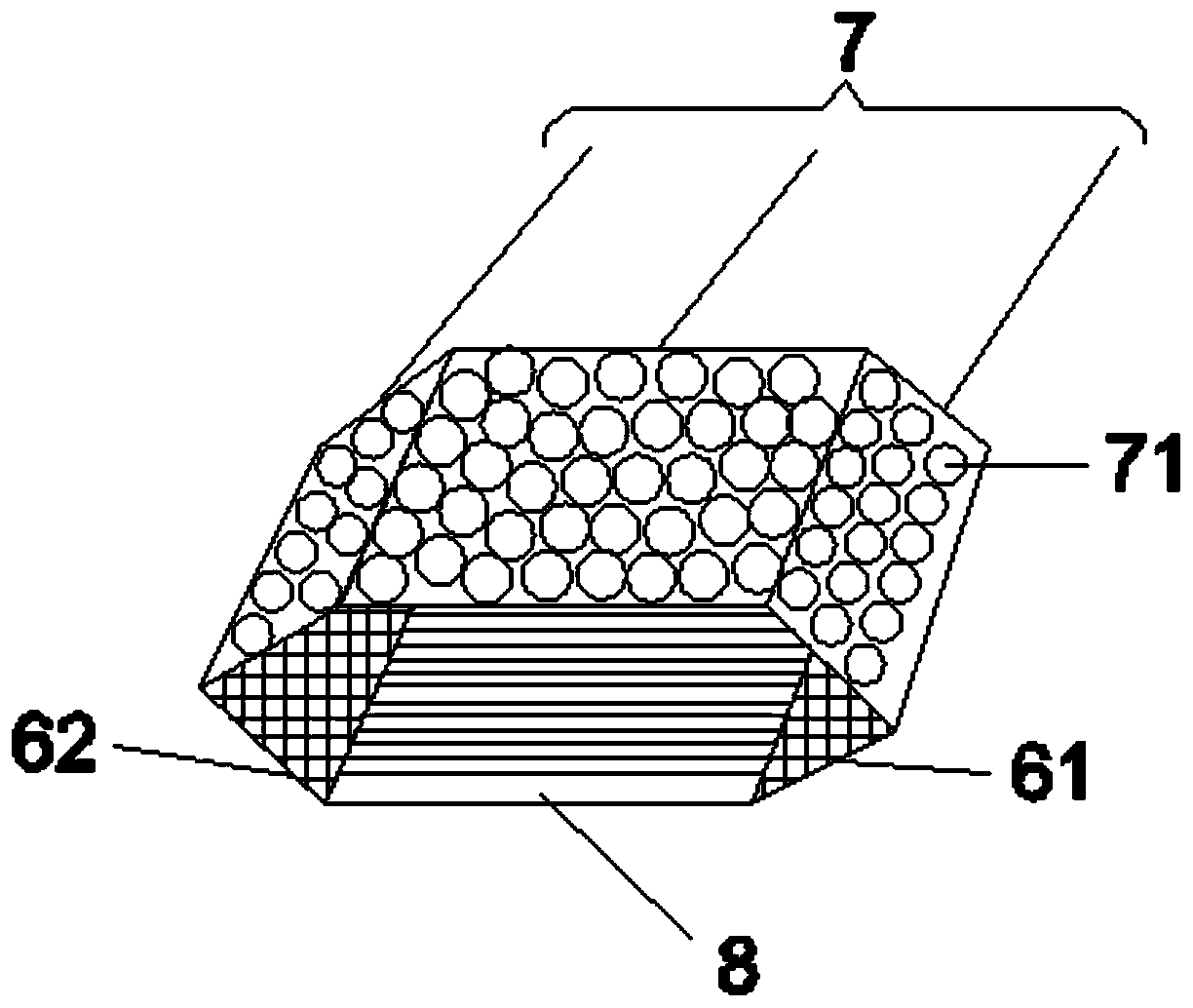 Solar collector heating system