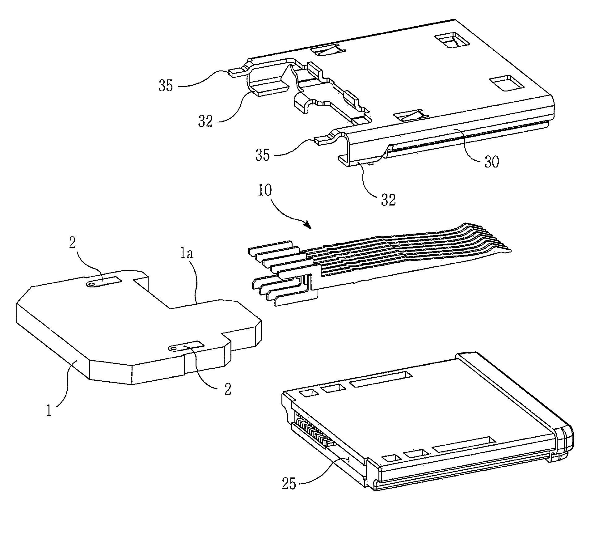 Plug connector for mobile communication device