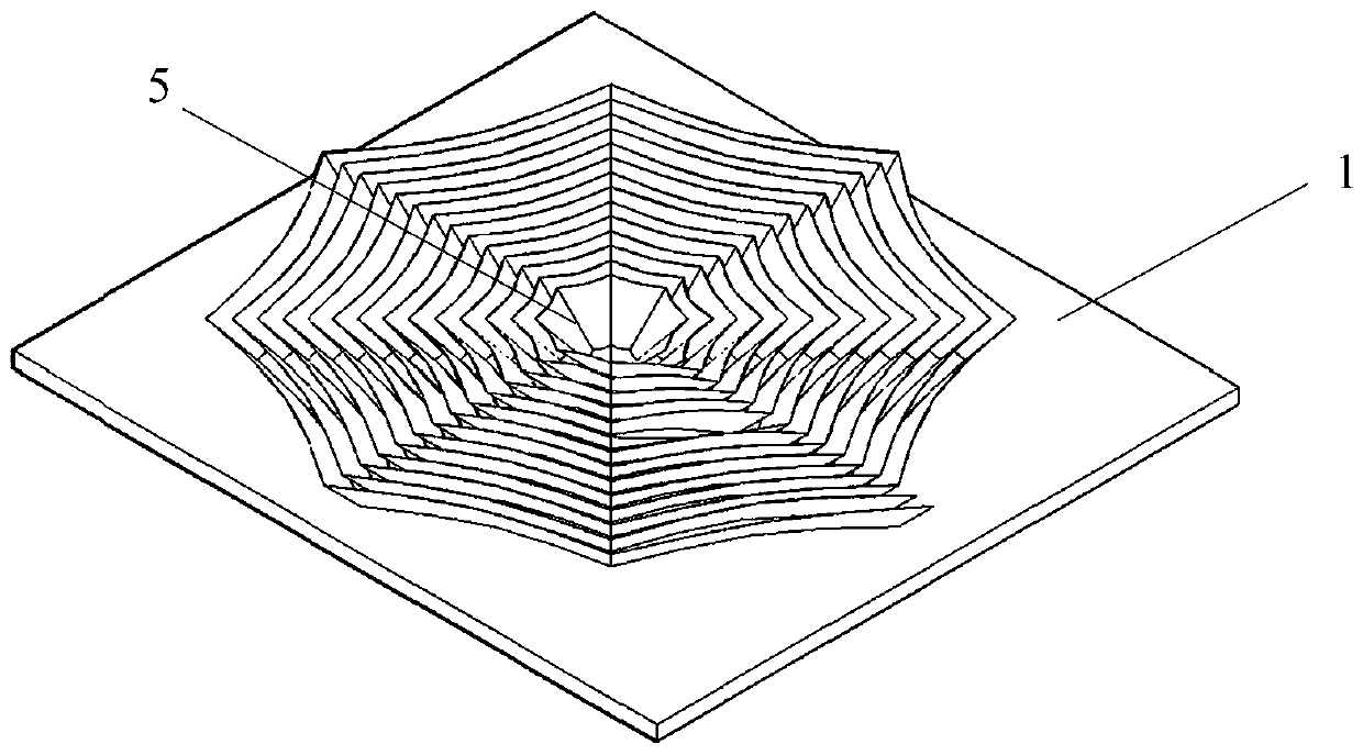 A heat transfer structure for enhanced boiling