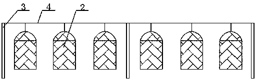 Breeding method of leeches in barrel-type net cage