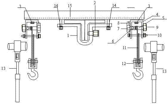 Method and tool for lifting overhead ground wire