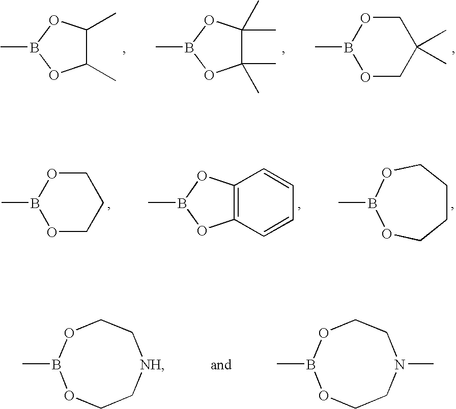 Pharmaceutical use of boronic acids and esters thereof