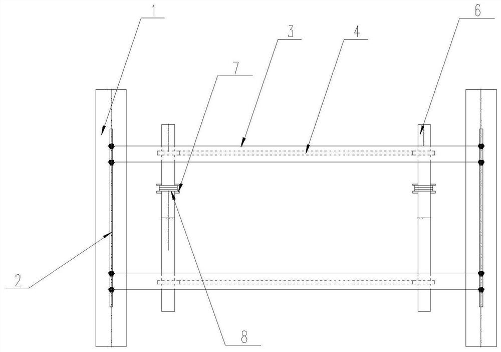 Positioning device for box girder hoisting steel strand
