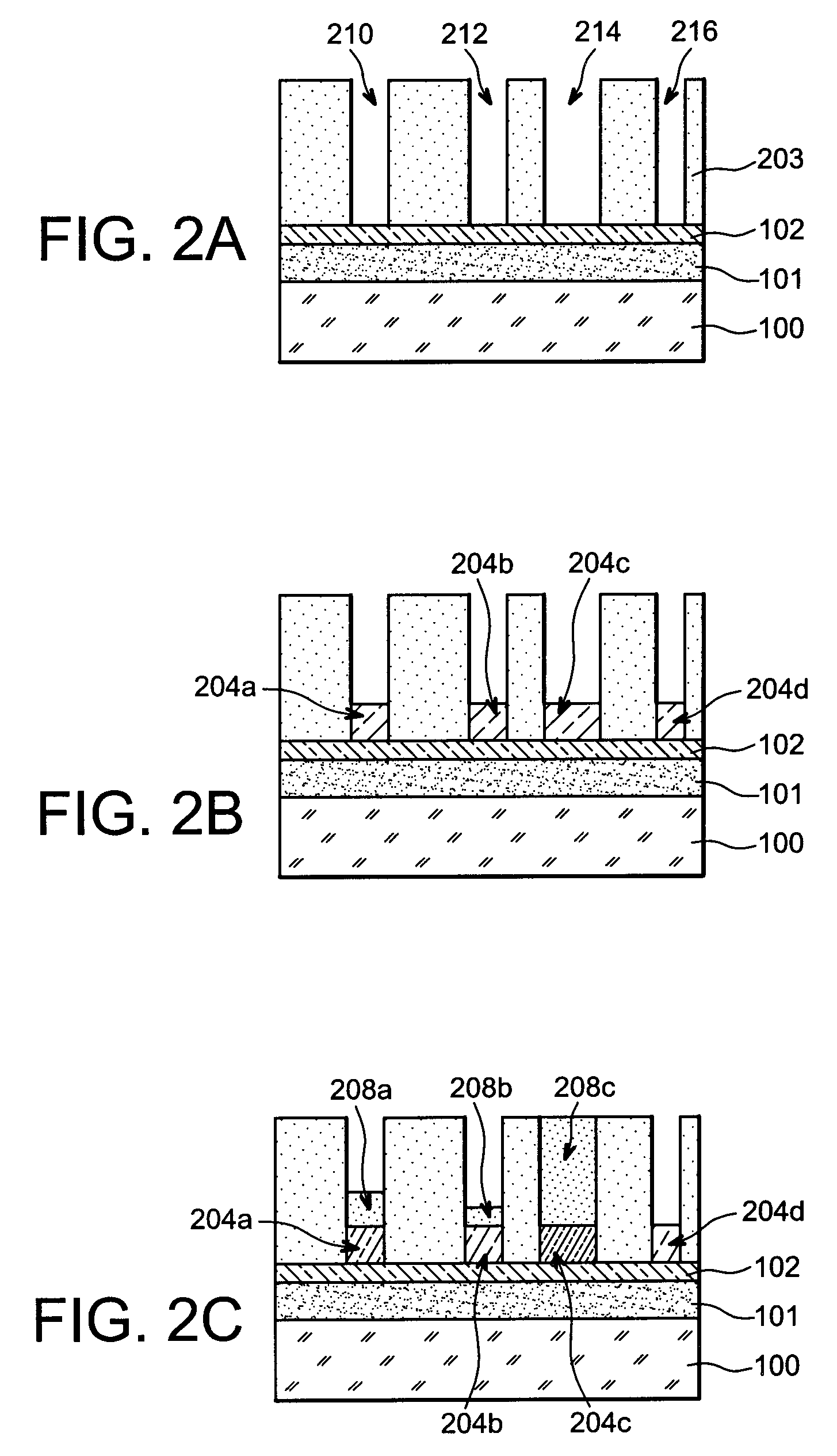 Method for producing si1-ygey based zones with different contents in ge on a same substrate by condensation of germanium