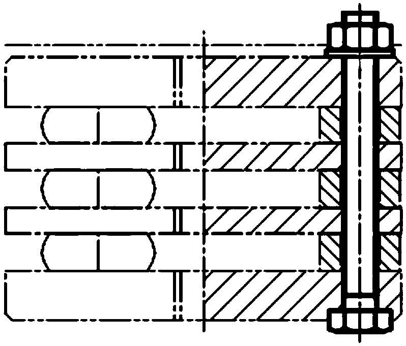 Device and method for quickly compressing and releasing sample through rubber test