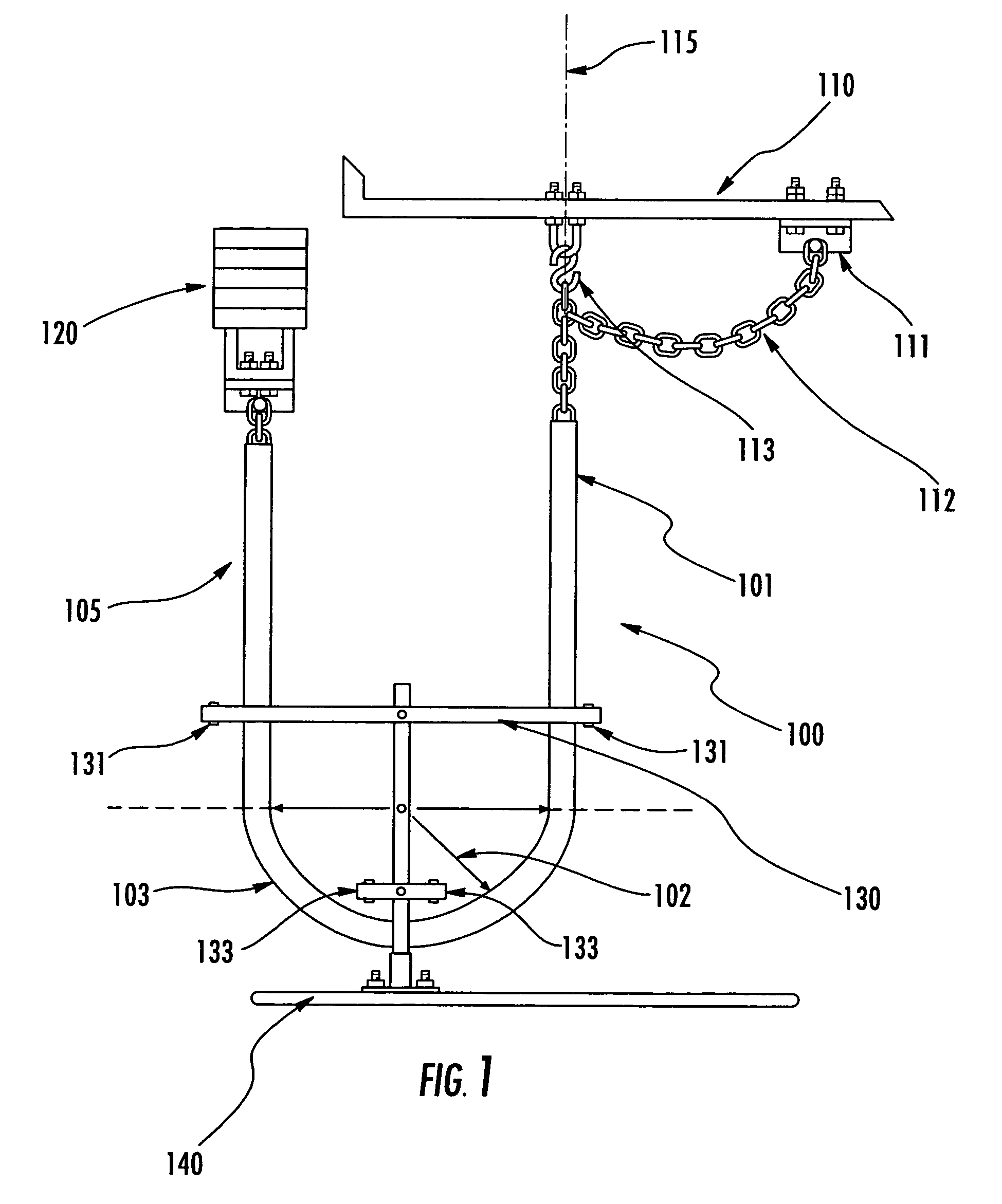 Elevator compensating cable having a selected loop radius and associated system and method