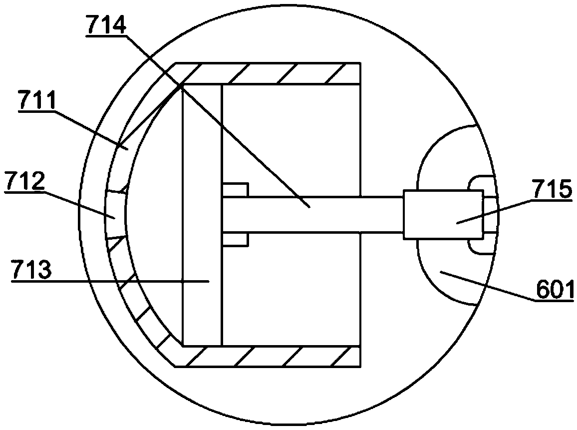 Slag discharging device used for aluminum smelting furnace combustion equipment