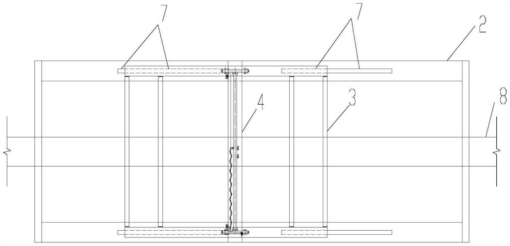 Railway shed tunnel T-shaped beam hoisting construction method