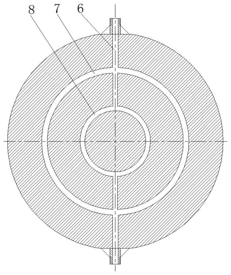 Water-cooled high-temperature vibration test switching tool