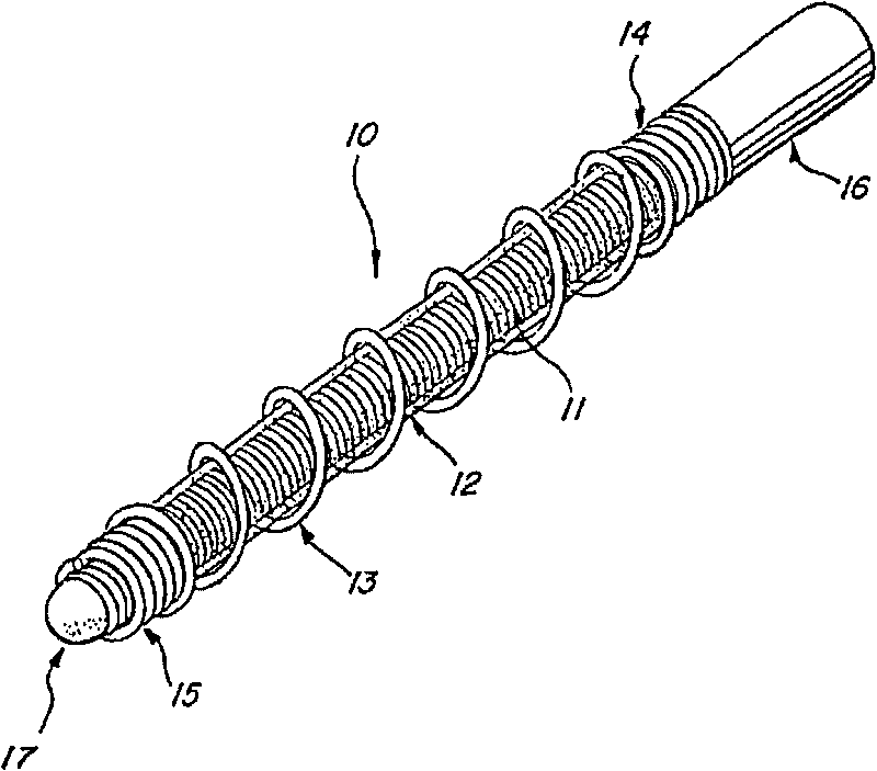 Three-part coaxial vaso-occlusive device