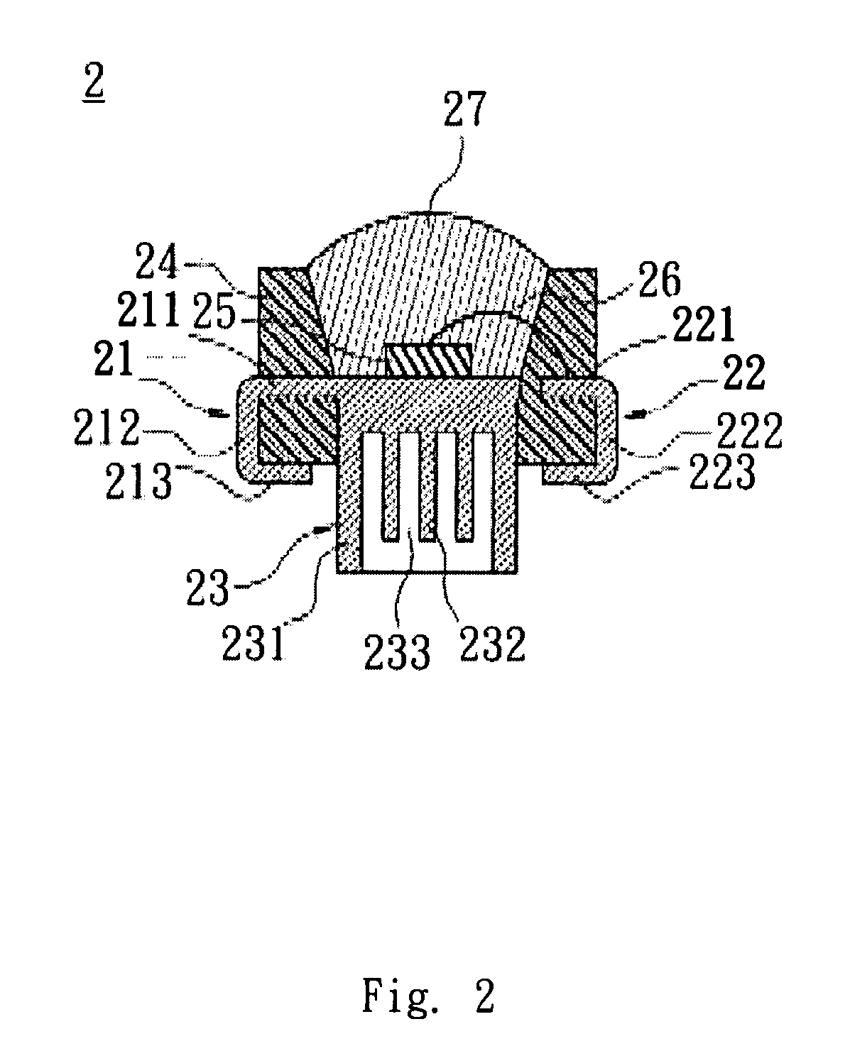 Light emitting diode and wafer level package method, wafer level bonding method thereof, and circuit structure for wafer level package