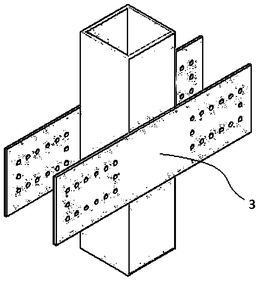 Beam end torsion resistance joint for bi-directional beam and column isolation