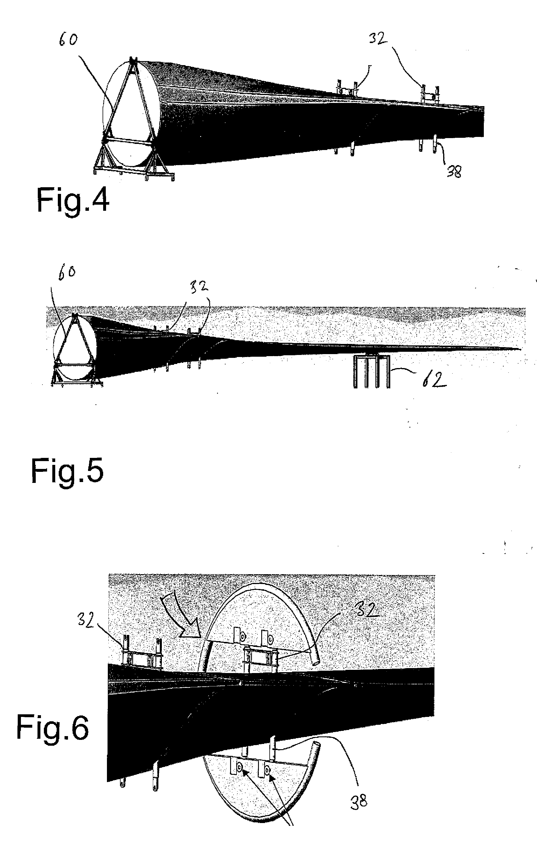 Apparatus for Manipulating a Wind Turbine Blade and Method of Blade Handling
