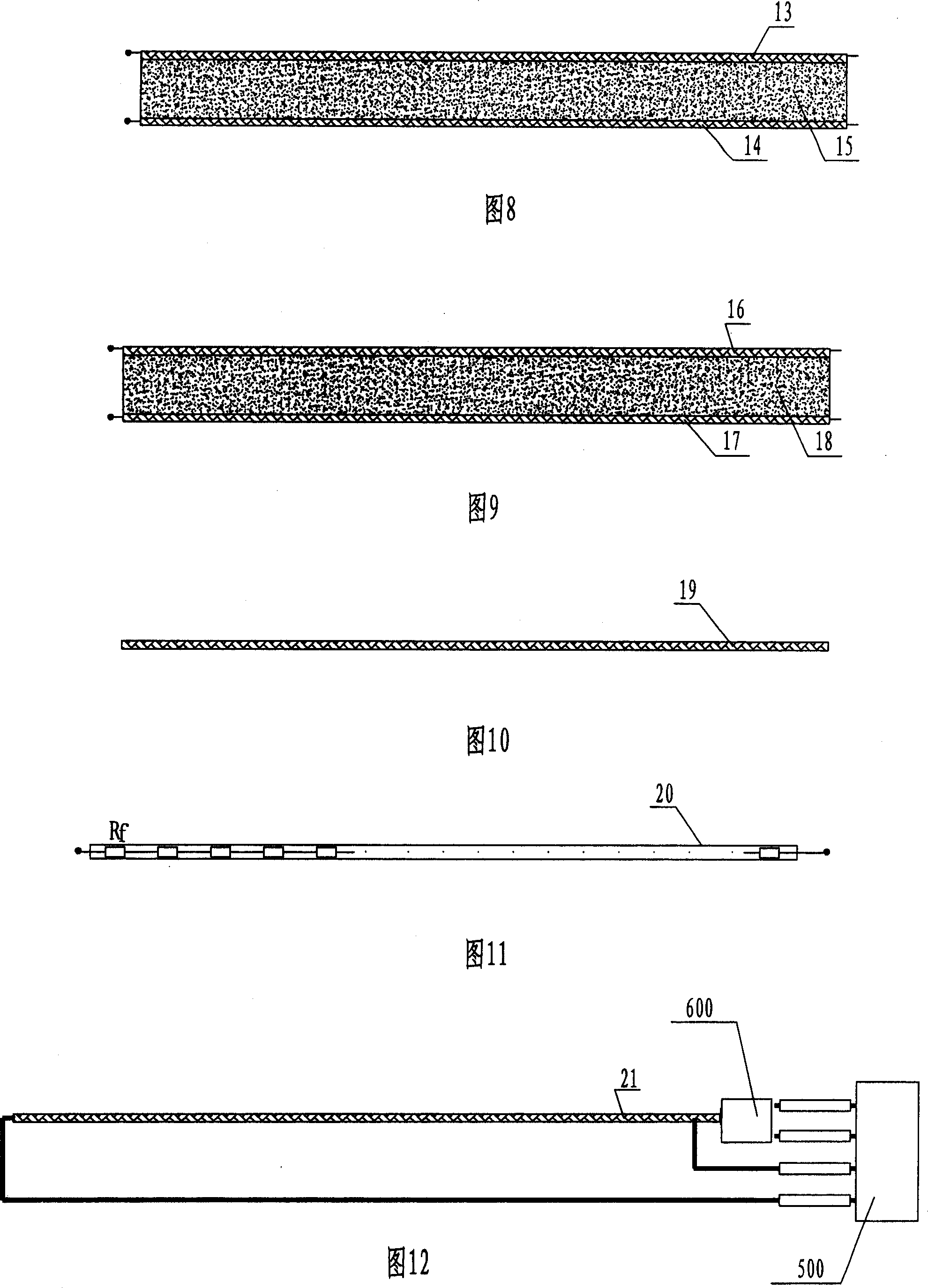 Composite line type temperature sensing fire detector and its data fusing warning method