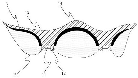 Shock-absorbing and power-assisting shoe sole