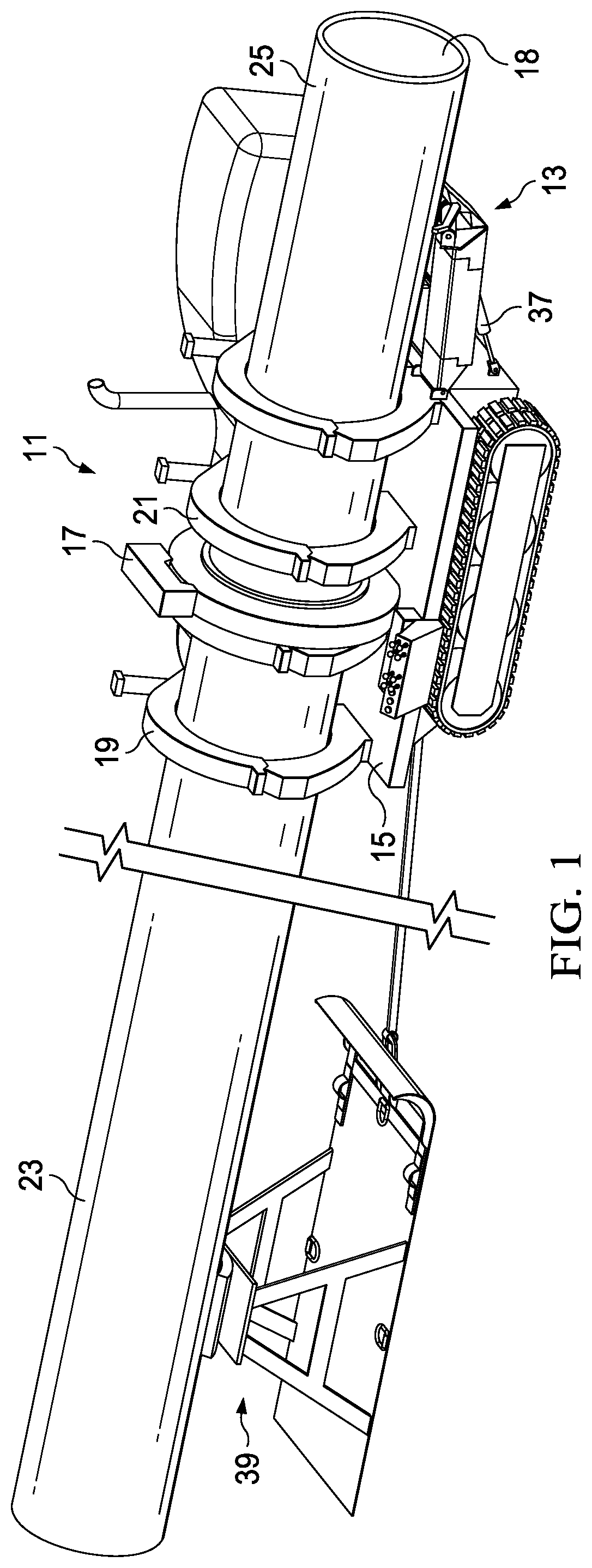 Optimized pipe handling system with quick loader arm