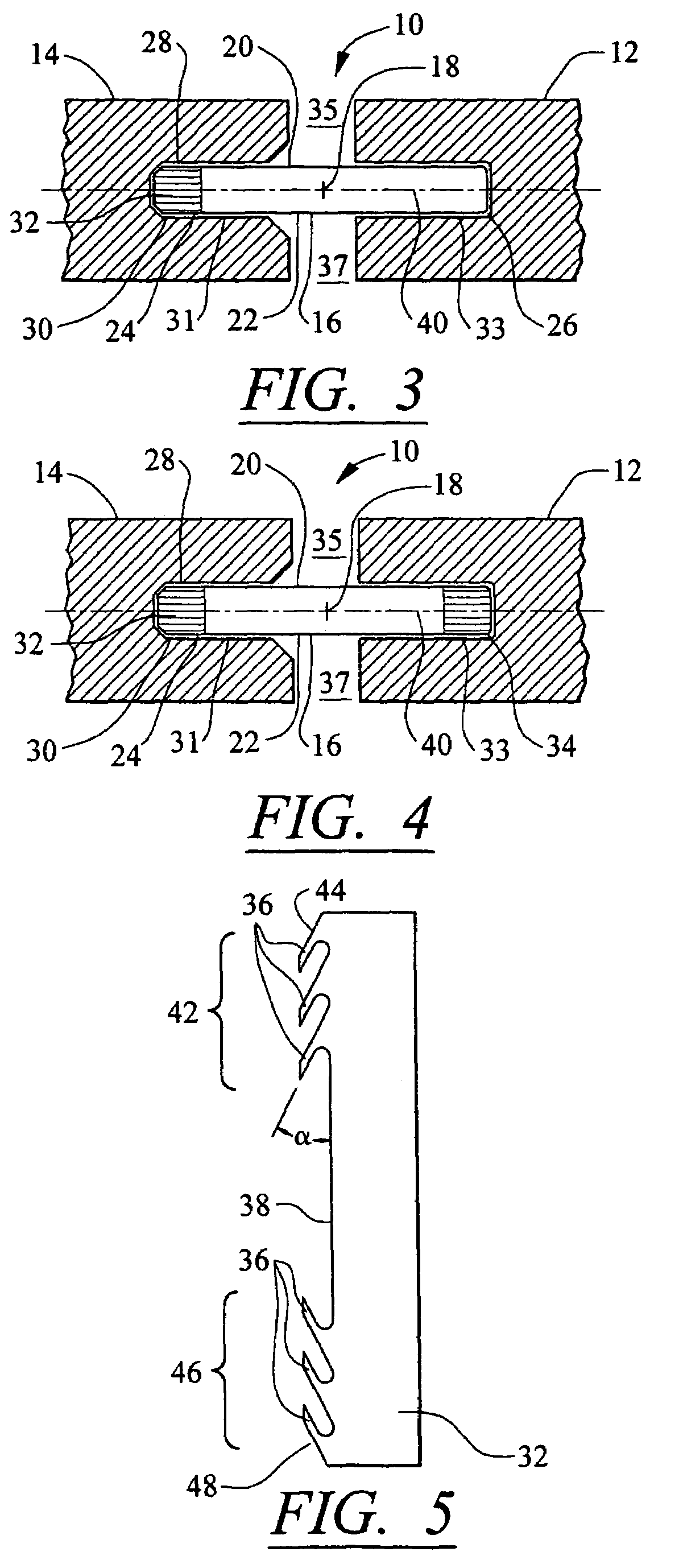 Seal usable between thermally movable components