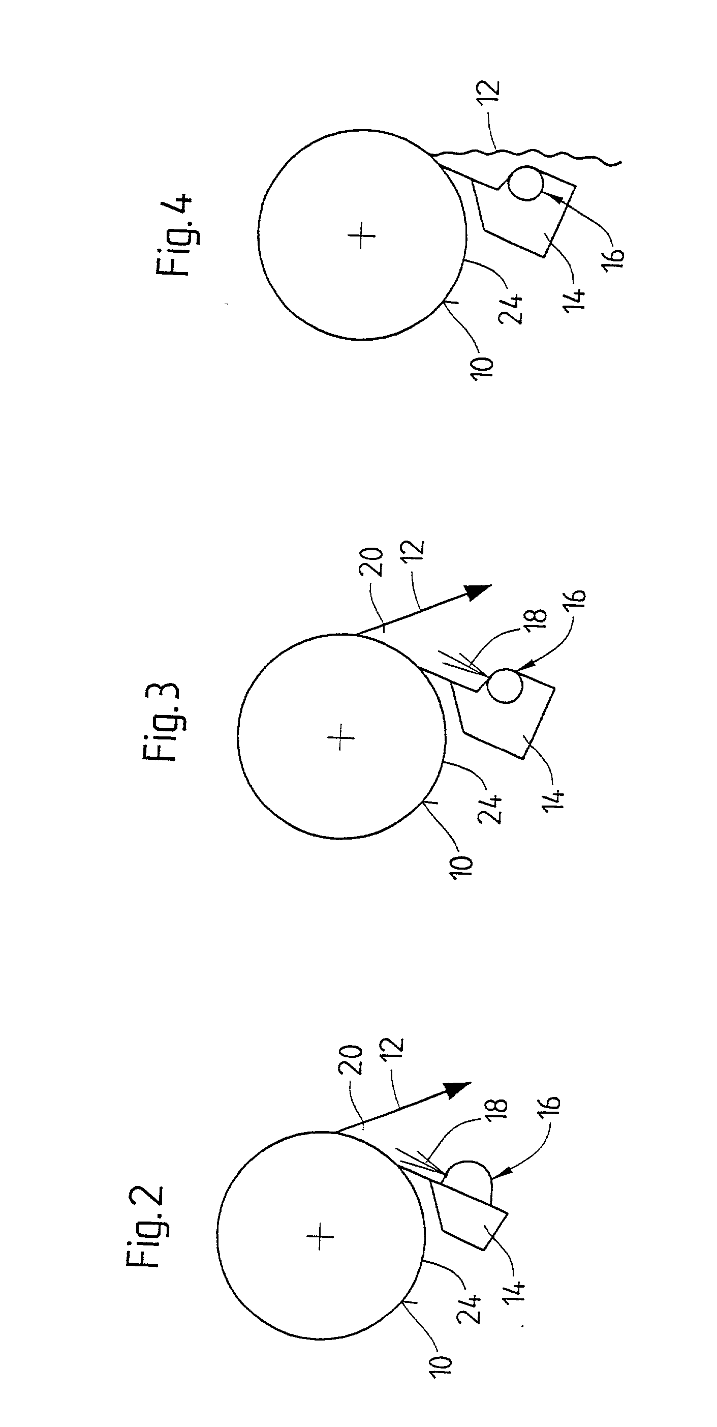 Machine for producing a material web
