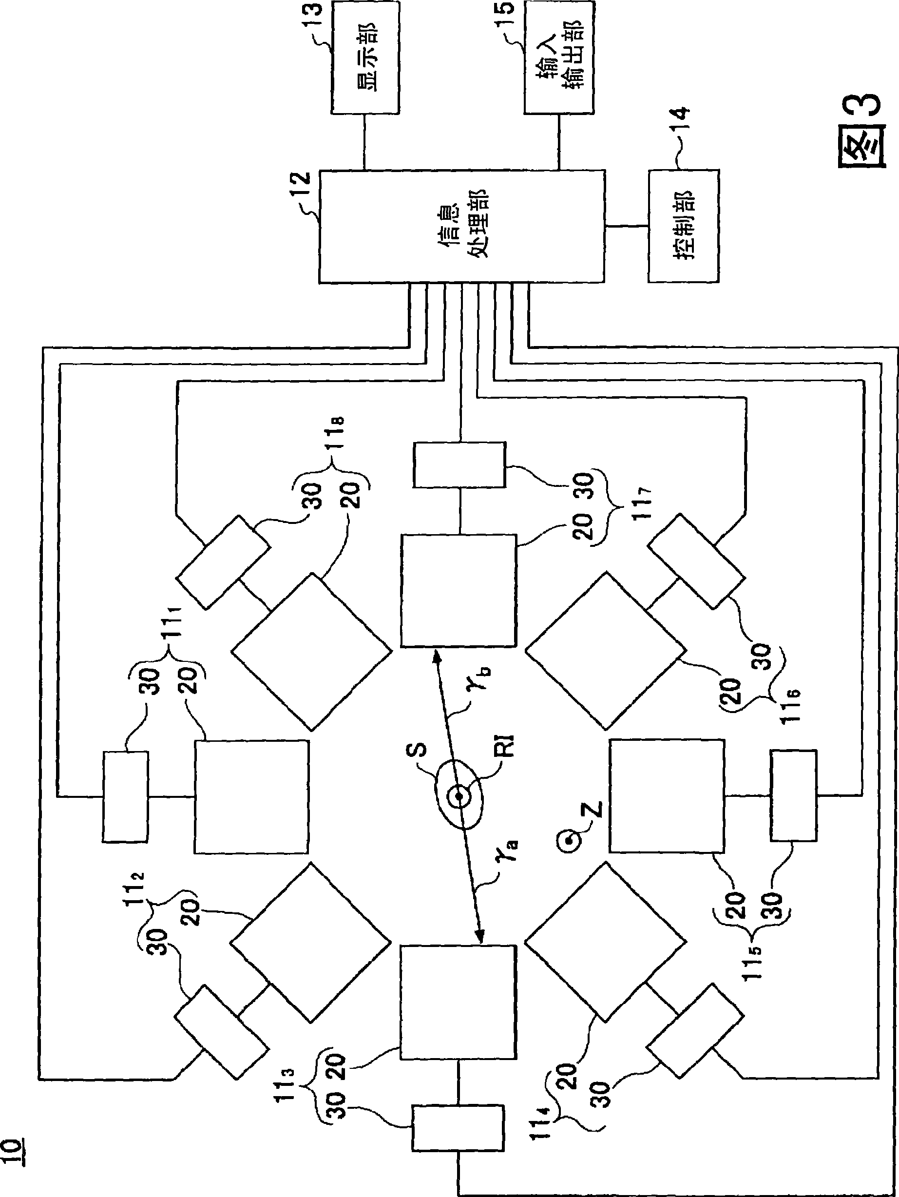 Radiation detector and radiation inspecting apparatus